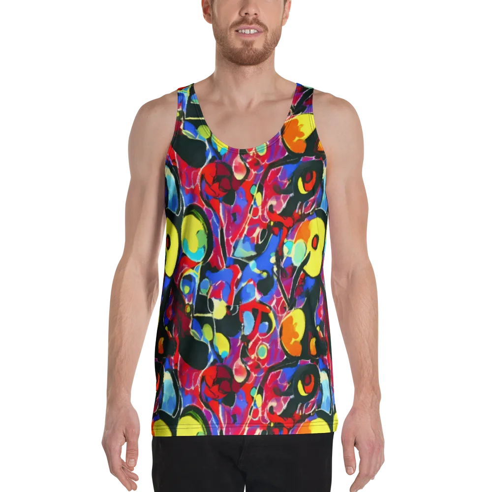 Kaleidoscope Fever on Men's Tank Top — Front