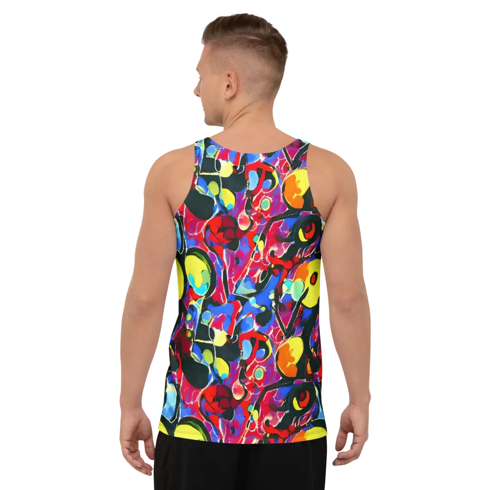 Kaleidoscope Fever on Men's Tank Top — Back