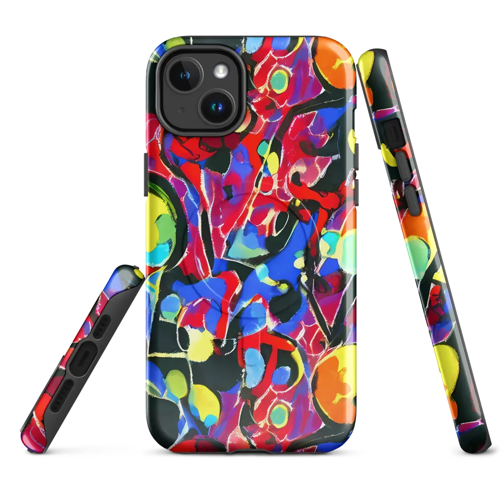 Kaleidoscope Fever on MagSafe Tough Case for iPhone® — Front