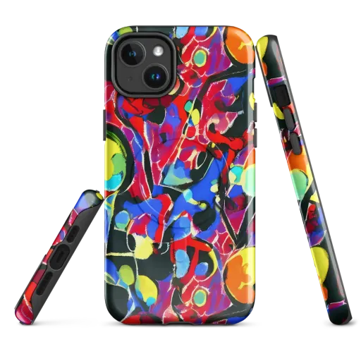 Kaleidoscope Fever on a MagSafe Tough Case for iPhone®