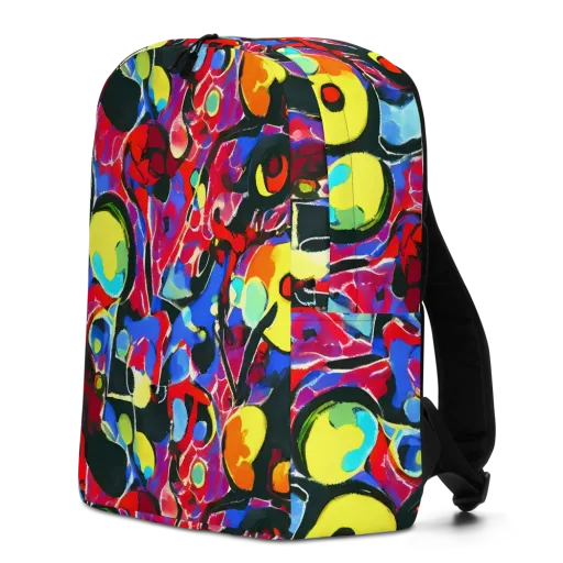Kaleidoscope Fever on a Minimalist Backpack