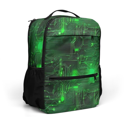 Silicon Moss on a Utility Backpack