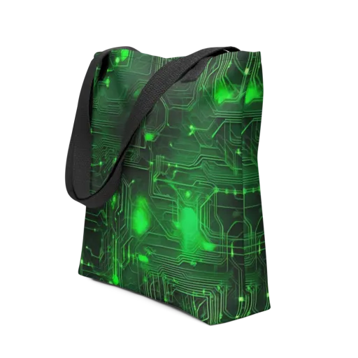 Silicon Moss on a Tote Bag