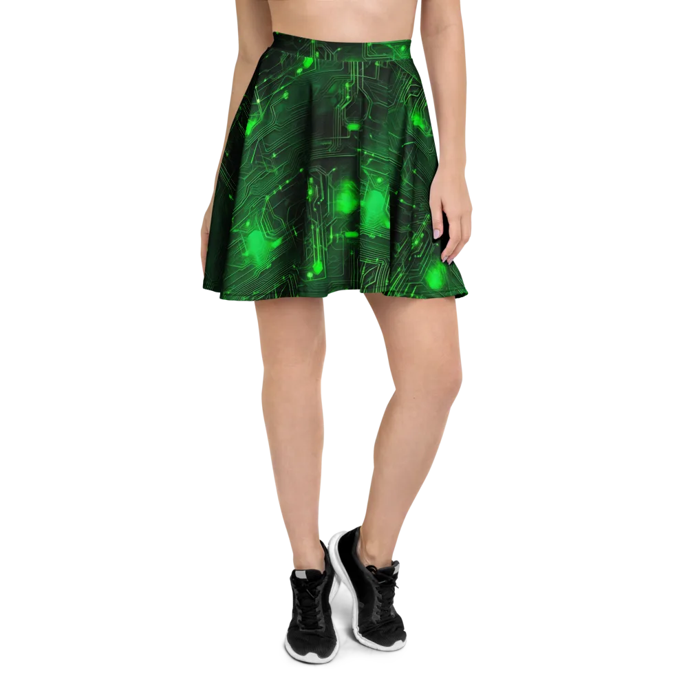 Silicon Moss on Skater Skirt — Front