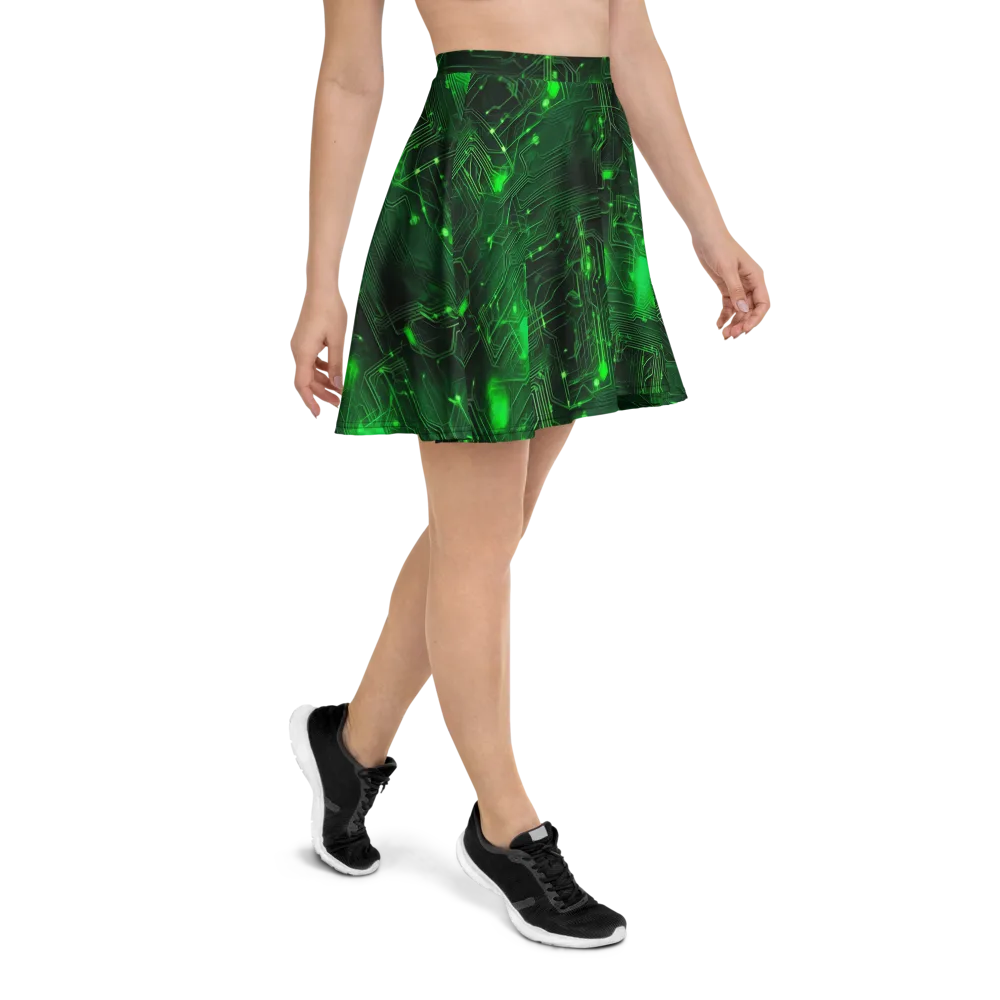 Silicon Moss on Skater Skirt — Right