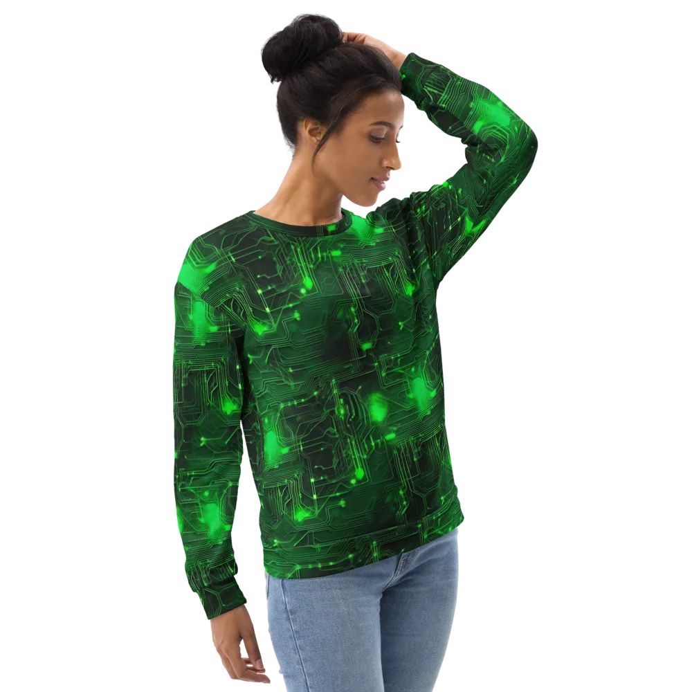 Silicon Moss on Sweatshirt — Right Front