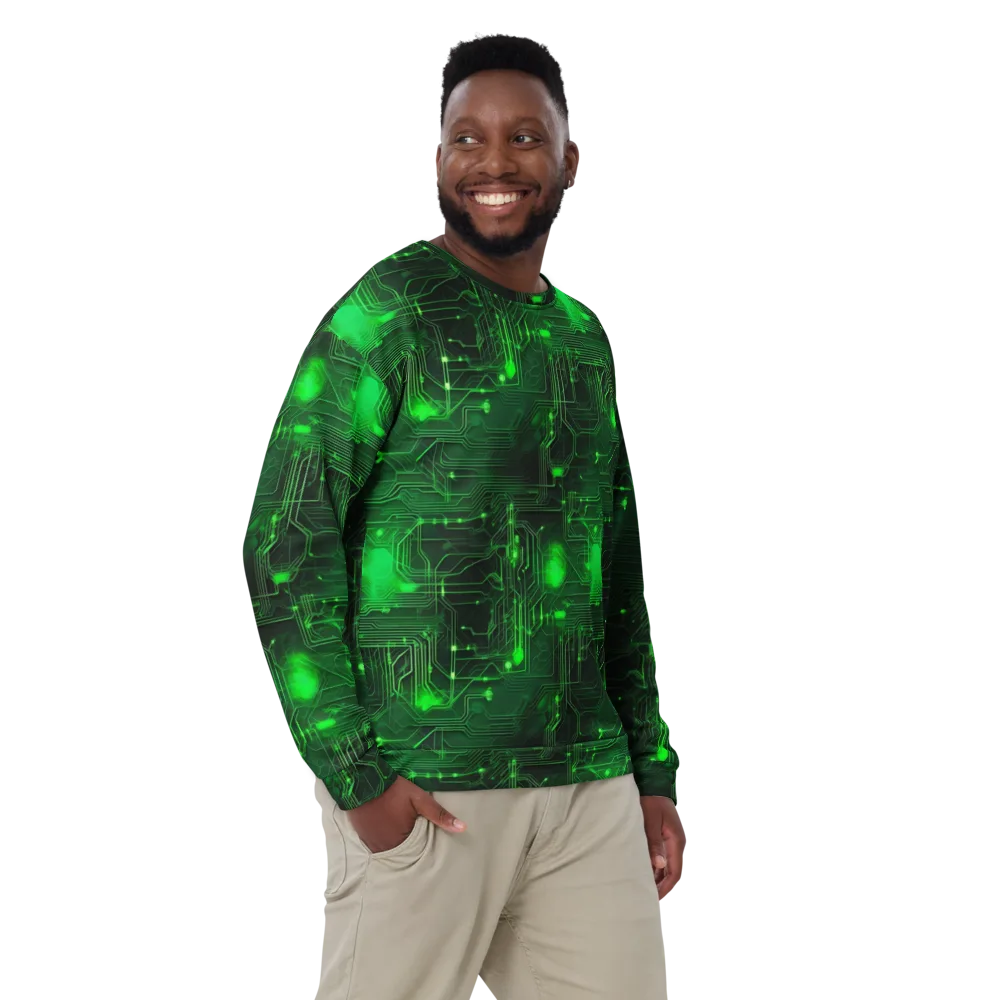 Silicon Moss on Sweatshirt — Front