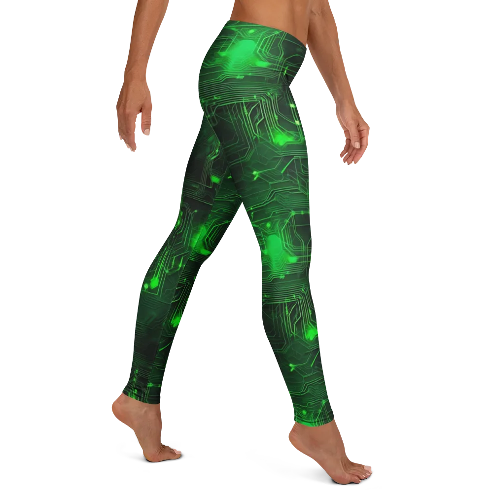 Silicon Moss on Leggings — Right