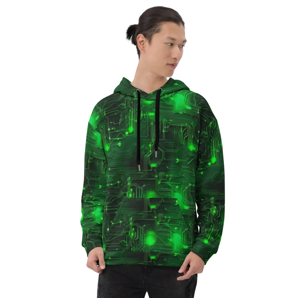Silicon Moss on Hoodie — Front