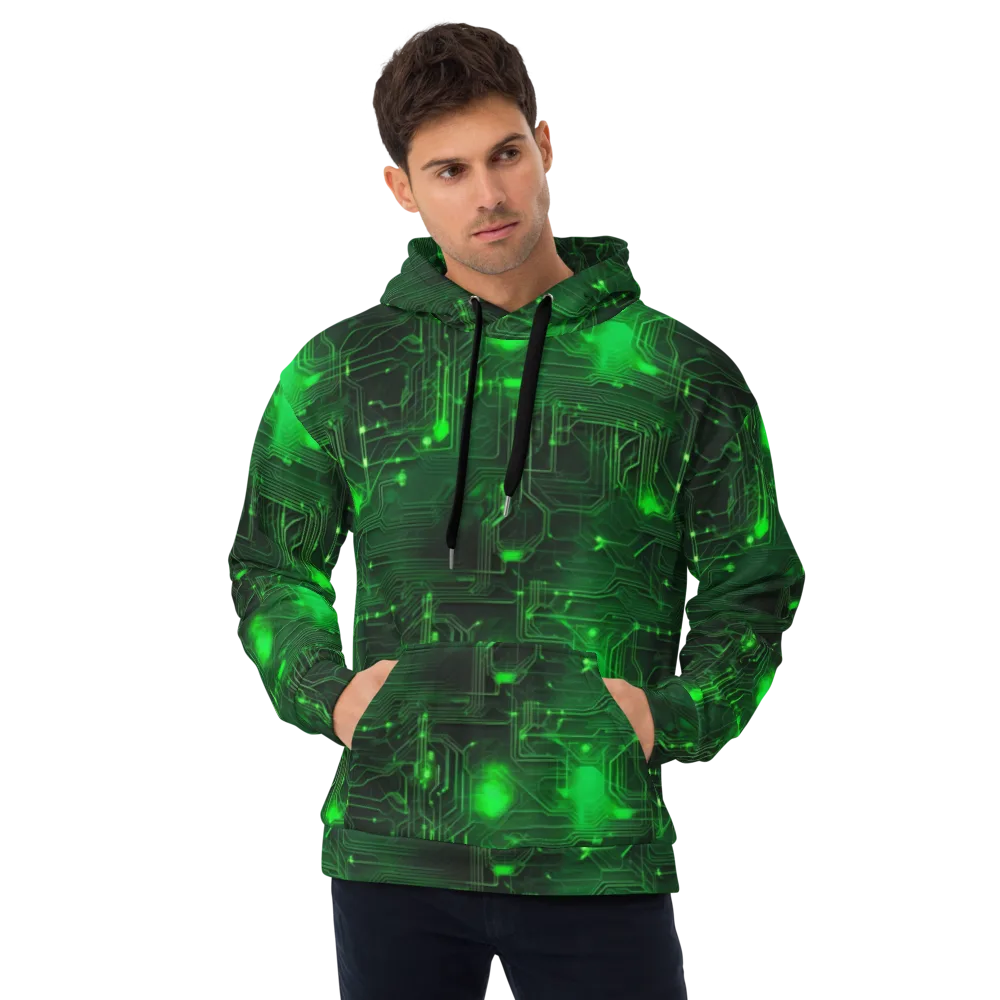 Silicon Moss on Hoodie — Front