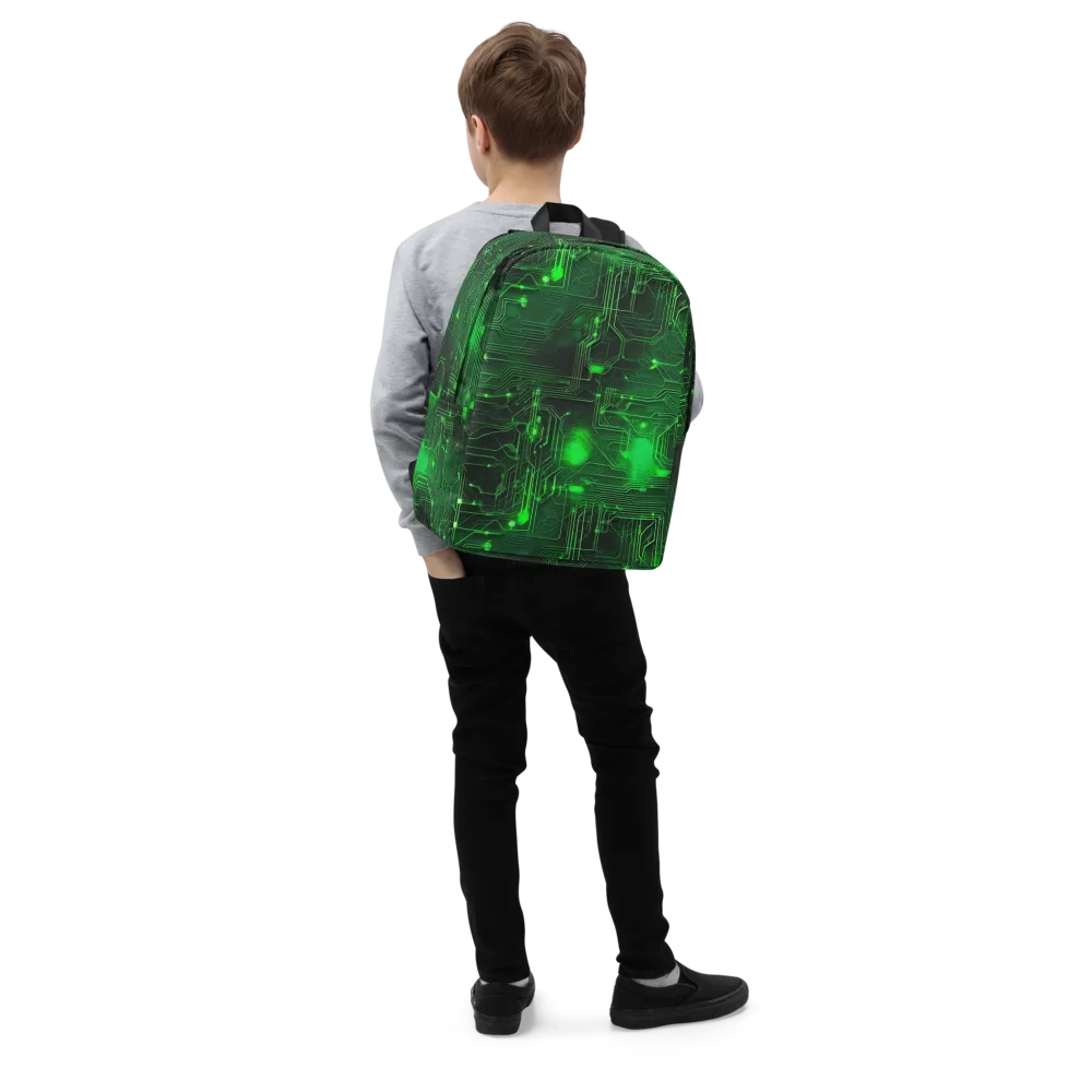 Silicon Moss on Minimalist Backpack — Right Front