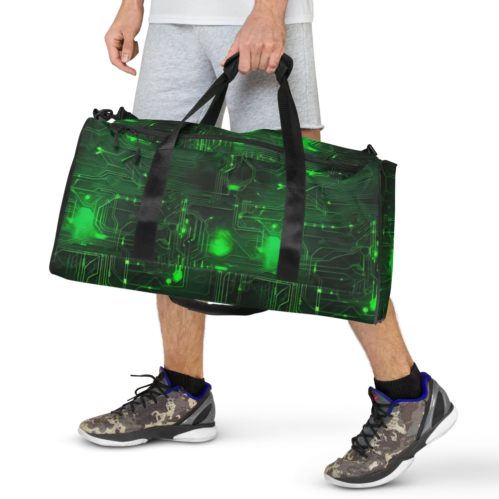 Silicon Moss on Duffle Bag — Front