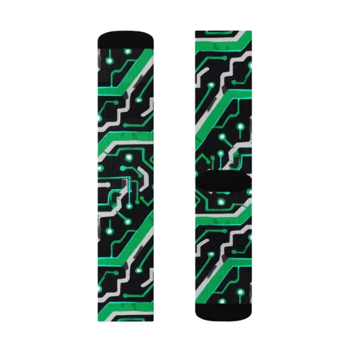 Green Current on a Socks