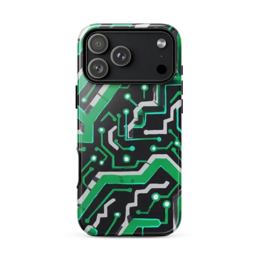 Green Current on a Tough Case for iPhone®