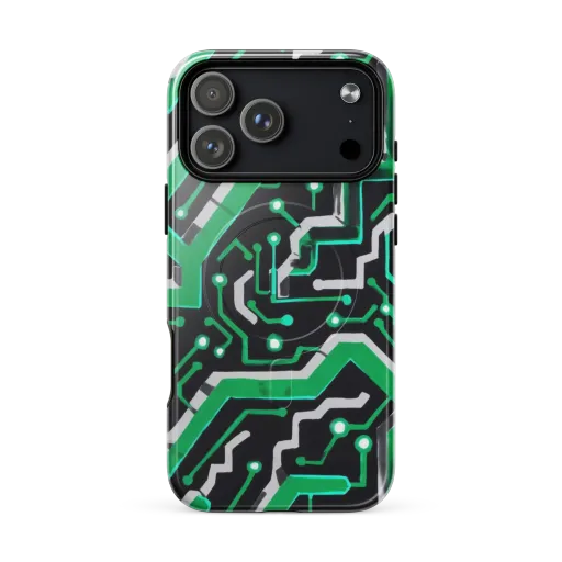 Green Current on a MagSafe Tough Case for iPhone®