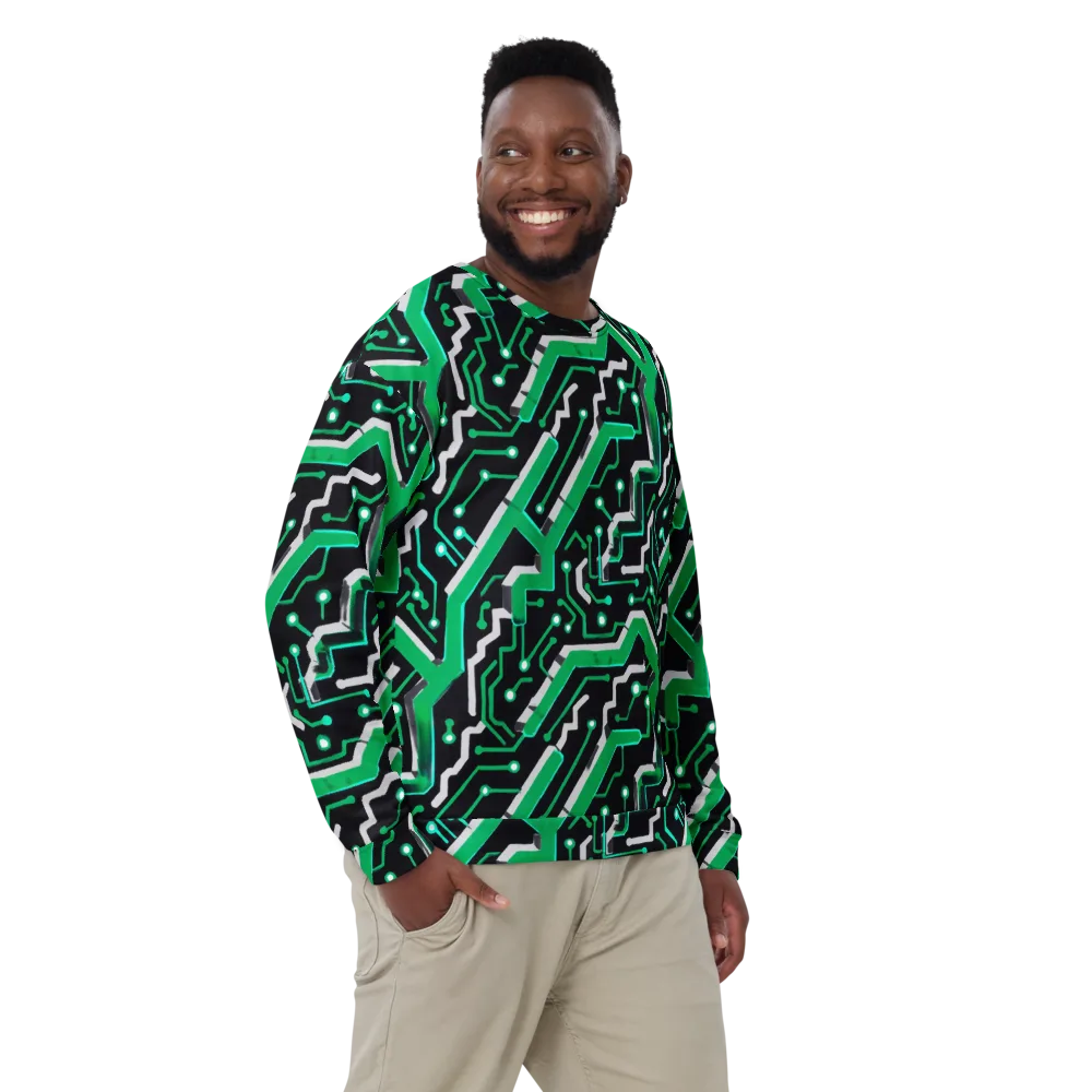 Green Current on Sweatshirt — Front