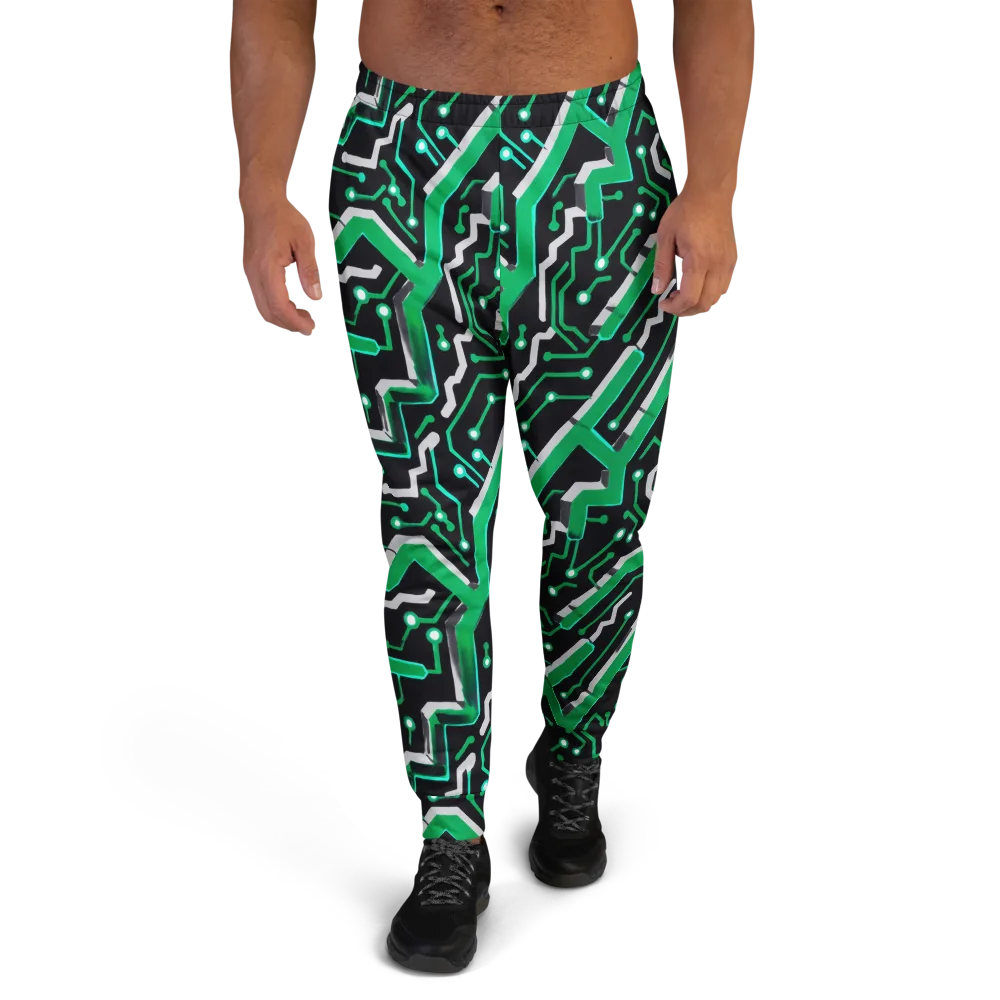 Green Current on Men's Joggers — Front