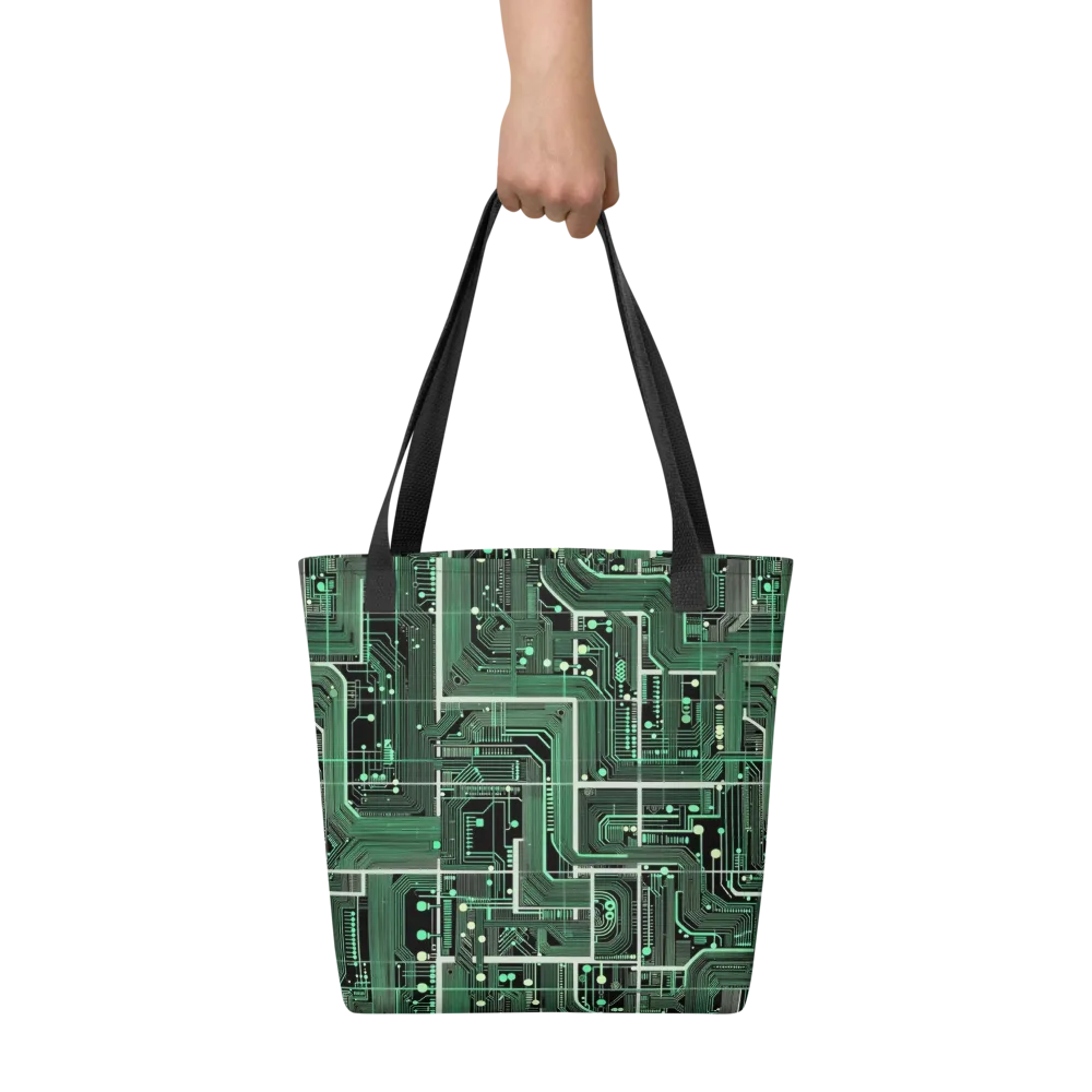 Emerald Motherboard on Tote Bag — Front