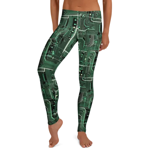 Emerald Motherboard on a Leggings