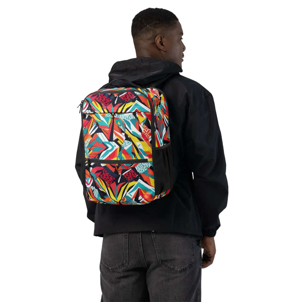Spectrum Fracture on Utility Backpack — Back