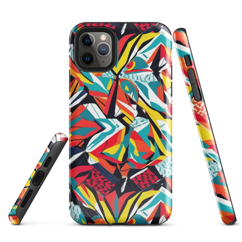 Spectrum Fracture on Tough Case for iPhone® — Front