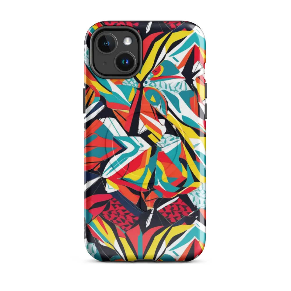 Spectrum Fracture on MagSafe Tough Case for iPhone® — Front