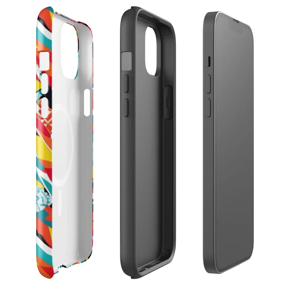 Spectrum Fracture on MagSafe Tough Case for iPhone® — Front