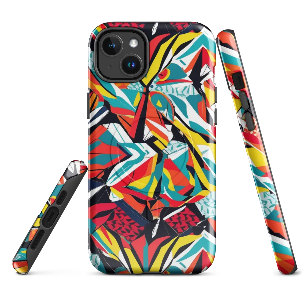 Spectrum Fracture on MagSafe Tough Case for iPhone® — Front