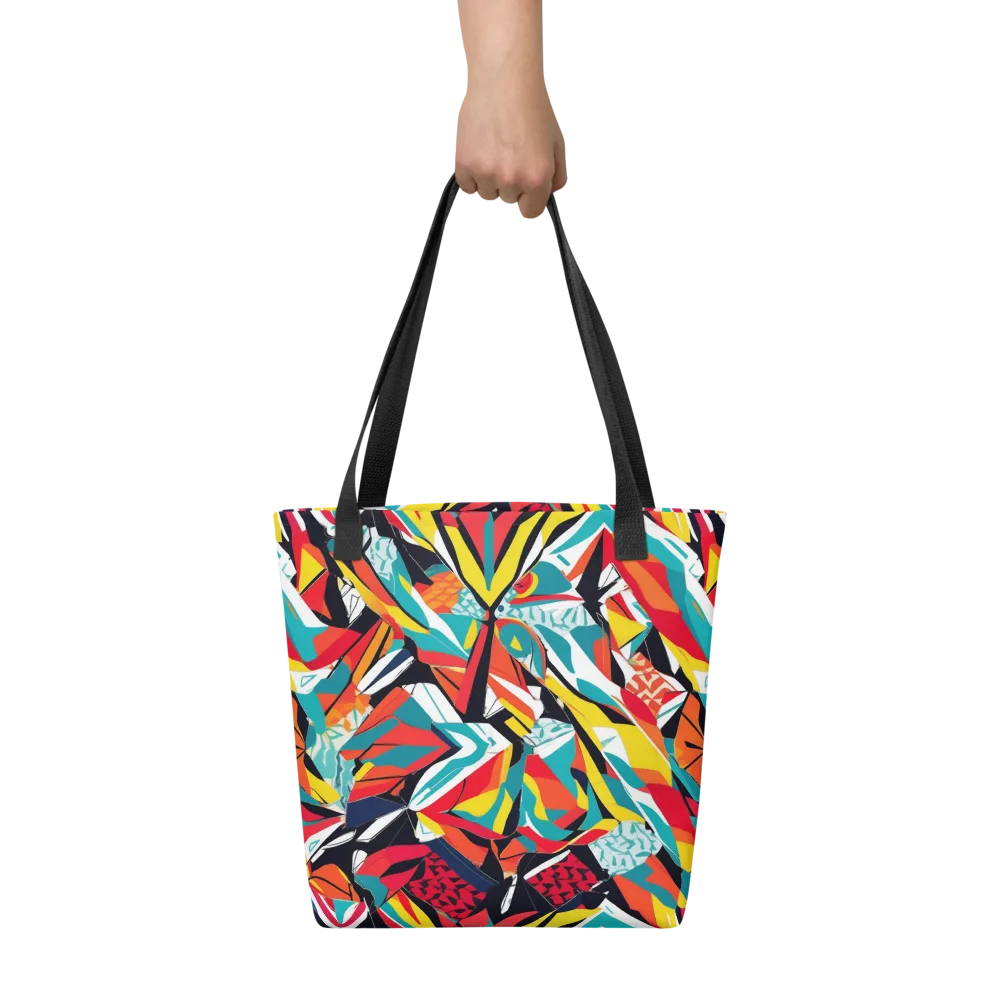 Spectrum Fracture on Tote Bag — Front