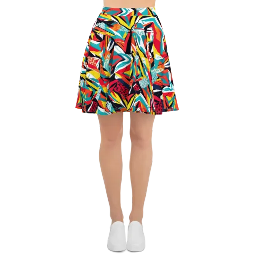 Spectrum Fracture on a Skater Skirt
