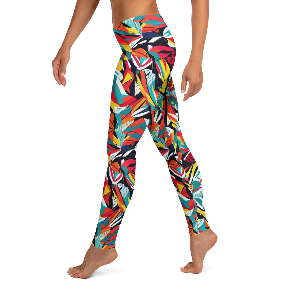Spectrum Fracture on Leggings — Left