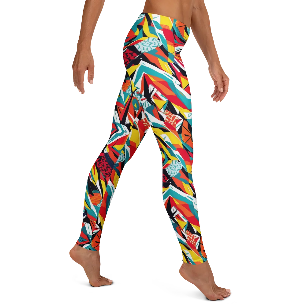 Spectrum Fracture on Leggings — Right
