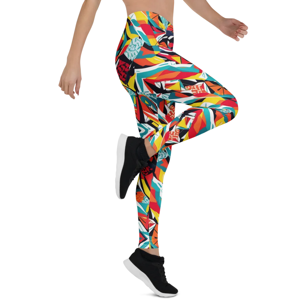 Spectrum Fracture on Leggings — Right