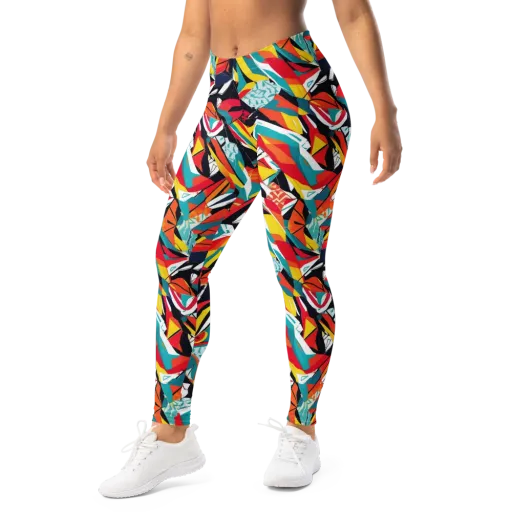 Spectrum Fracture on a Leggings