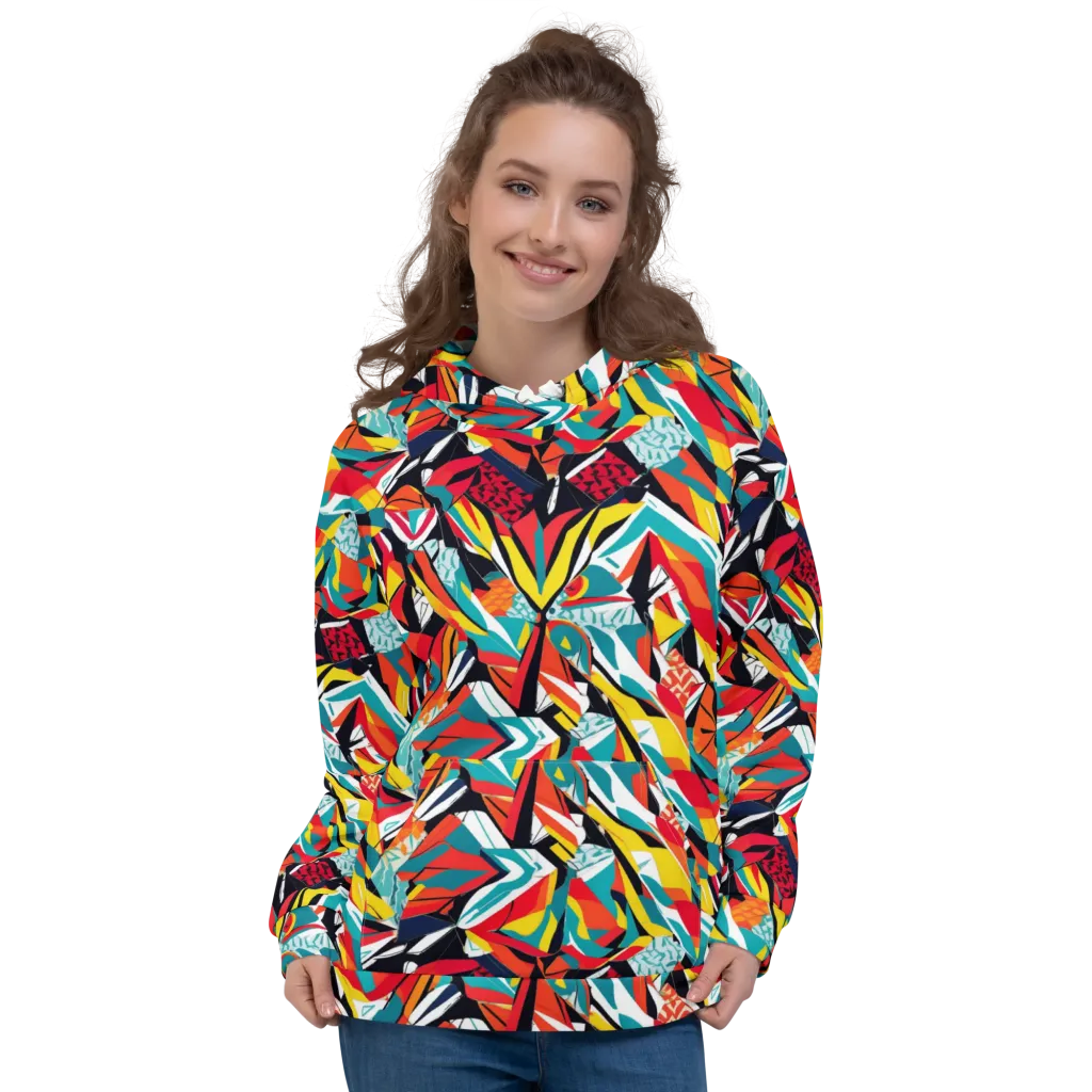Spectrum Fracture on Hoodie — Front