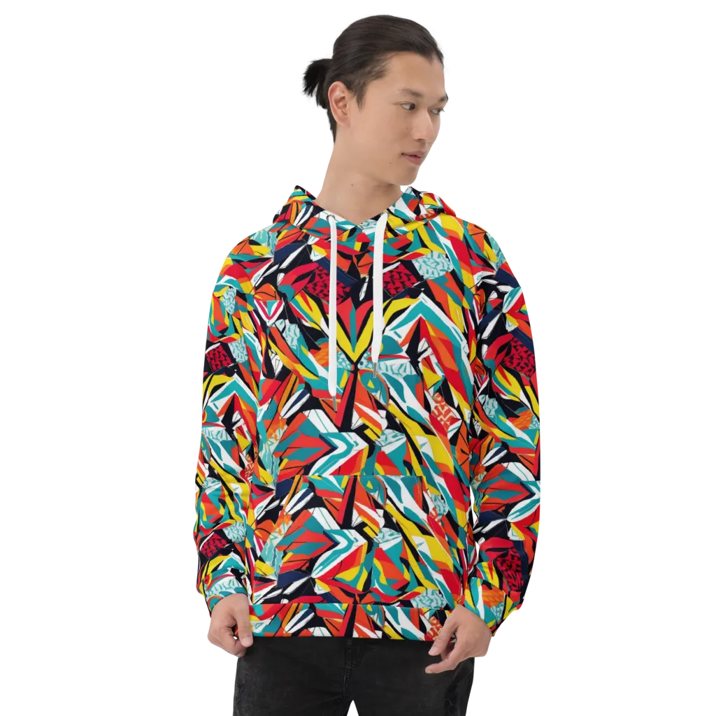 Spectrum Fracture on Hoodie — Front