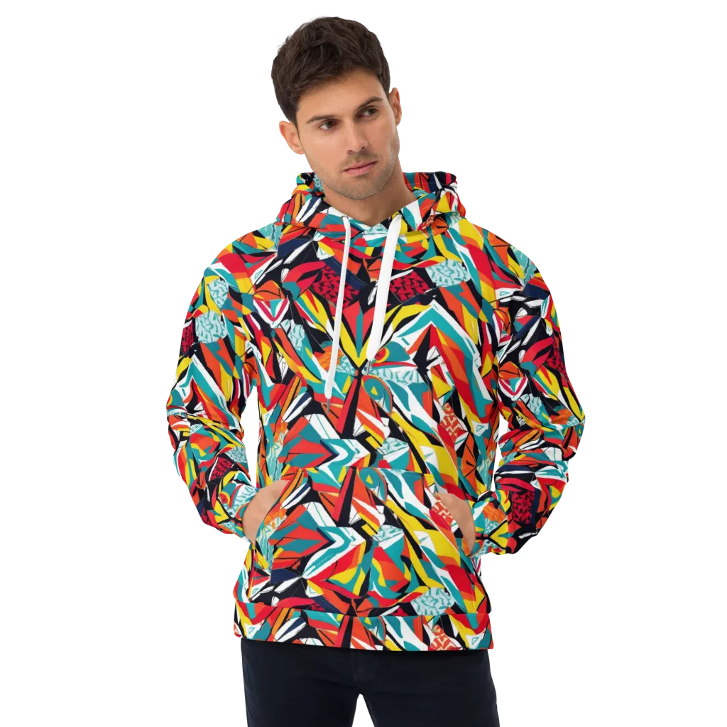 Spectrum Fracture on Hoodie — Front