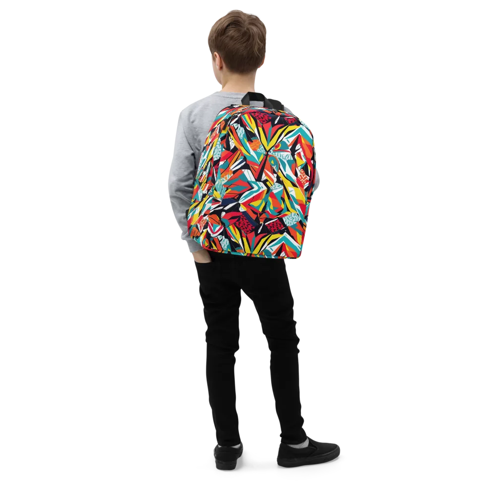 Spectrum Fracture on Minimalist Backpack — Right Front