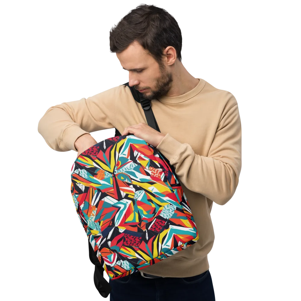 Spectrum Fracture on Minimalist Backpack — Front