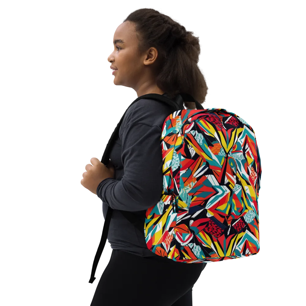 Spectrum Fracture on Minimalist Backpack — Right Front
