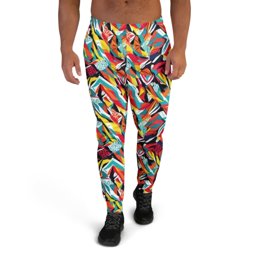 Spectrum Fracture on a Men's Joggers