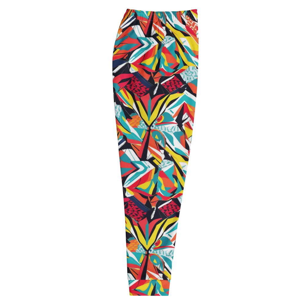 Spectrum Fracture on Men's Joggers — Right
