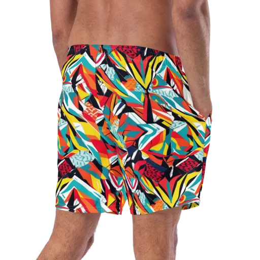 Spectrum Fracture on a Swim Trunks