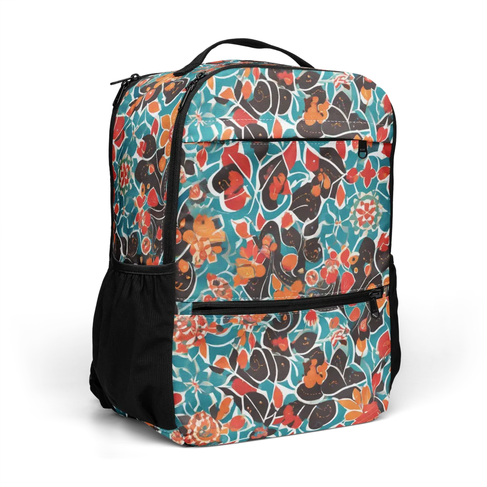 Carmine Canopy on Utility Backpack — Right Front