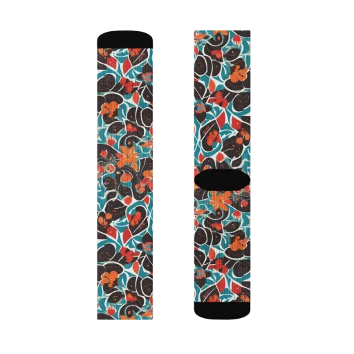 Carmine Canopy on a Socks