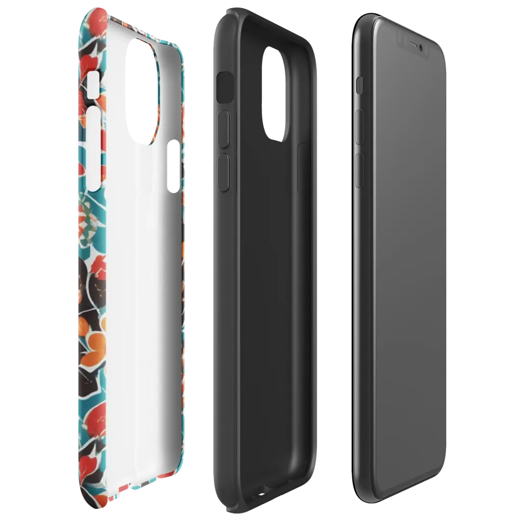Carmine Canopy on Tough Case for iPhone® — Right