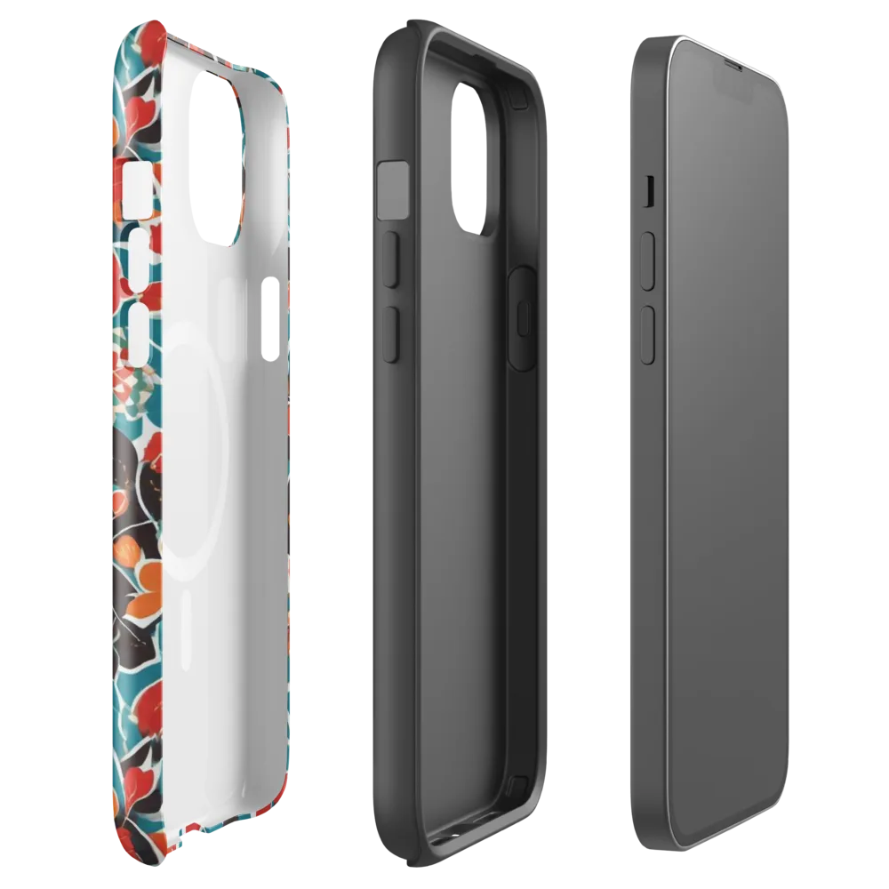 Carmine Canopy on MagSafe Tough Case for iPhone® — Front