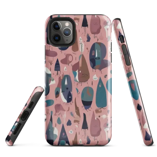 Rosy Oddbirds on a Tough Case for iPhone®