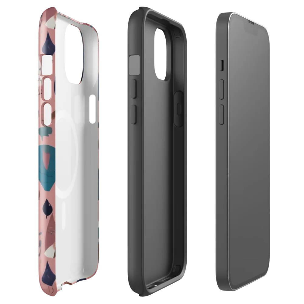 Rosy Oddbirds on MagSafe Tough Case for iPhone® — Front