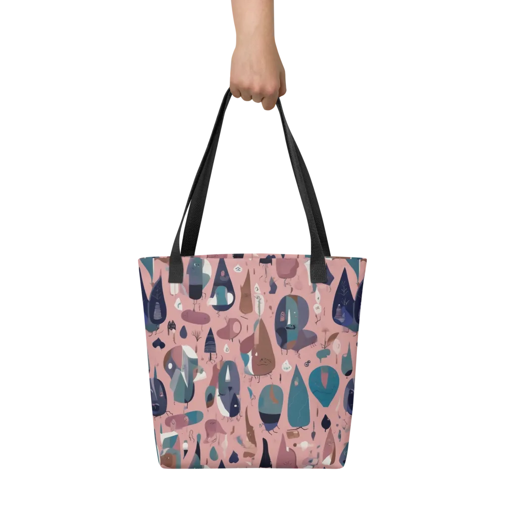 Rosy Oddbirds on Tote Bag — Front